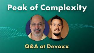 The Peak of Complexity with Brian Goetz - Q&A at Devoxx BE