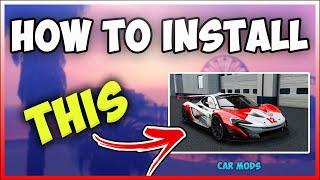 HOW TO INSTALL: McLaren P1 GTR GTA V CAR MOD