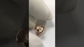 18K Yellow Gold Boucheron Stud Earrings Serpent Boheme Dupe JCO00962 #18kearring #boucheron