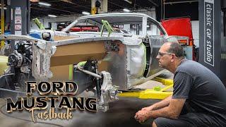 Starting Engine Bay Fabrication • Episode 5 • 70 Ford Mustang Fastback