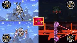 Terraria (1.4.4.9) : Mech Bosses Rework Mod - Ranged Class VS All Bosses (Master Mode)