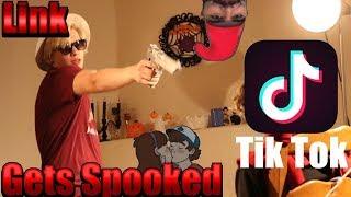 TIK TOK IS TOO SCARY - Link The Dank Gets Spooked 2