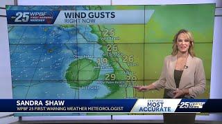 Blustery with partly cloudy skies for South Florida