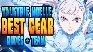 THE BEST! Valkyrie Noelle Build & Guide (Teams, Gear Sets, Skill Pages & More!) Black Clover Mobile