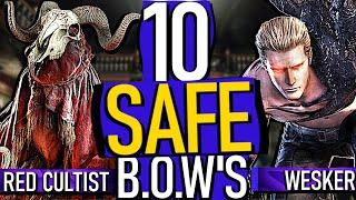 Resident Evil - 10 SAFE / Survivable B.O.W's & Monsters!