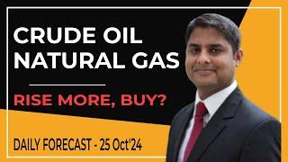 Crude Price At Critical Levels, Rise Again or Crash Today? Natural Gas Price Live Update Today 25Oct