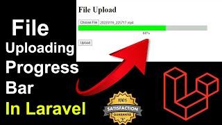 How To Create File Uploading Progress Bar In Laravel In Hindi