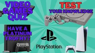 10 questions every playstation fan should answer! Video Game Quiz World!