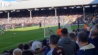 VILLA COME FROM BEHIND TO WIN 3-1. 2 RED CARDS, EMI SAVED A PENALTY!! AWAY DAYS ASTON VILLA V FULHAM