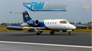 BEST of the Bizjets? | Flysimware - Learjet 35A | Full Flight from Midland, Texas to Dallas | MSFS