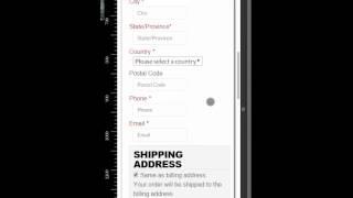 Smooth Checkout Showing Responsive to iPhone