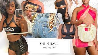 SHEIN HAUL | AFFORDABLE TRENDY AND SEXY LOOKS | CARITER BRACELET DUPES/VON DUTCH DUPES AND MORE