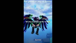 No way it synced up like that  #roblox #shortsfeed #shorts #funny #meme