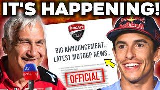 HUGE NEWS for Marquez after Ducati Drops SURPRISING ANNOUNCEMENT! Pedrosa BOLD statement MotoGP News