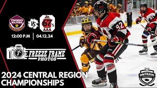 2024 CENTRAL REGIONAL U18 AAA HOCKEY CHAMPIONSHIPS: TIMMINS MAJORS VS OTTAWA JR 67’S