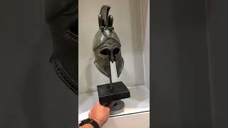 Antique Corinthian Helmet #antique #historical #greek #shorts #viral