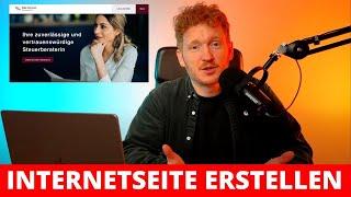 Internetseite erstellen mit Wix - Tutorial für Anfänger 2025