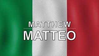 Italian Audio Bible - Book 40 - Matthew - MATTEO