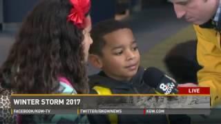 Portland boy chooses Lester Holt over Portland TV personality Drew Carney