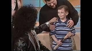 KISS on The Ellen Degeneres Show surprising young cancer survivor – 03/01/05