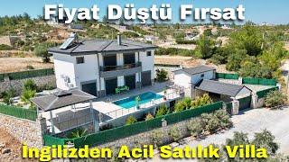 ‼️Satıldı‼️Fiyat Düştü Didimde İngilizden Acil Satılık Villa 640 m2 Arsa İçinde Fırsat E-811