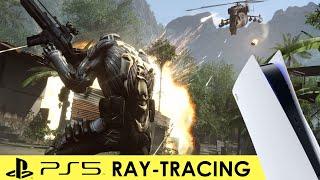 Crysis Remastered on PS5 Ray Tracing Gameplay