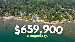 Your own slice of heaven on Georgian bay for $659,000!