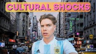 7 CULTURAL SHOCKS I experienced in ARGENTINA 