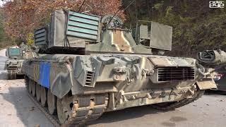 Engine Starting ROK Army T-80U Tank/육군 3기갑여단 T-80전차 엔진스타트 [ridereye]