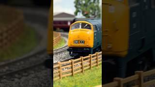 Epic Warship Class Model Train in Motion #train #modeltrains #modelrailway