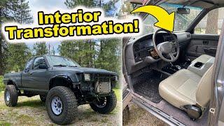 Total Interior Transformation For The Toyota Pickup!!