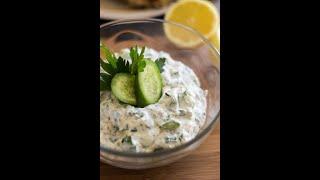 How to make tzatziki Греческий соус Цацики Tzatziki selber machen