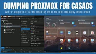 Dumping Proxmox for CasaOS Server and Why!