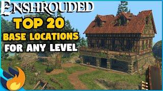 TOP 20 Base Locations In Enshrouded | For All Levels - Beginner To Pro