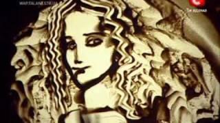 Kseniya Simonova. No Tears. incredible sand art performance. music by Morton Valence (got talent)