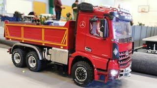 RC TRUCKS @ LEYLAND MAY 2023 | Scale R/C Machines Rc Truck action | Tamiya Toy Trucks