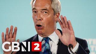 WATCH: Nigel Farage delivers Reform UK press conference
