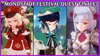 Mondstadt Festival - Of Ballads and Brews Quest Final Part - Genshin Impact 3.1