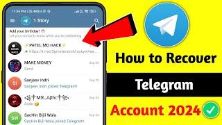 How to recover telegram account in 2024 || Recover Your Telegram Account in 5 Minutes