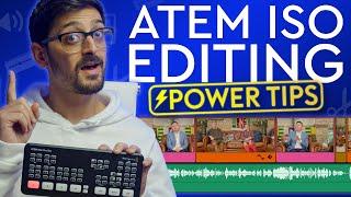 ATEM Multicam Edit in DaVinci | Save HOURS with this one tip!