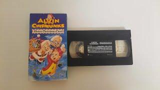 Full VHS Alvin's Christmas Carol