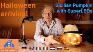 How to make a Halloween pumpkin with SuperLEDs