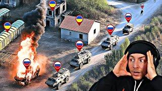 Tears in the Smoke: Ukrainian FPV Drones Destroy a Russian Convoy in a Surprise Strike