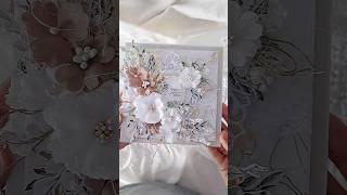 Wedding boho Card DIY #cardmaking #crafting #papercraft #13arts #weddingcard