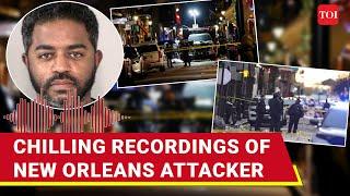 New Orleans Attacker's Chilling Recordings Detail Plan To Kill; 'ISIS Inspired...' | Watch