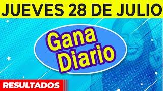 Resultado de Gana Diario del Jueves 28 de Julio del 2022