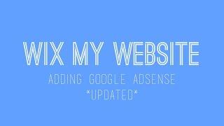 Adding Google Adsense To Your Wix Website - Wix Tutorials For Beginners - Wix My Website