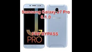 FRP REMOVE | Samsung Galaxy J7 Pro (SM-J730G/DS) 8.1.0 OREO Google Account Bypass Method 1