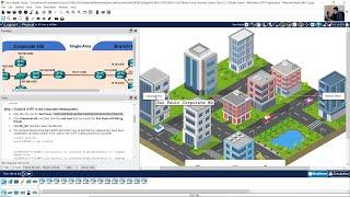 2.7.3 Packet Tracer - Multiarea OSPF Exploration - Physical Mode (Part 1)