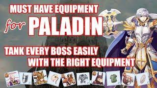 Ragnarok Mobile : Must Have Equipment to Tank Every Boss (for Paladin)